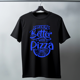 Cool Pizza Vibes Graphic Regular Fit T-shirt